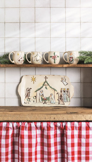 Cross Nativity Mug - Boutique Bella BellaChristmas