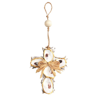 Cross Oyster Ornament - Boutique Bella BellaOrnament