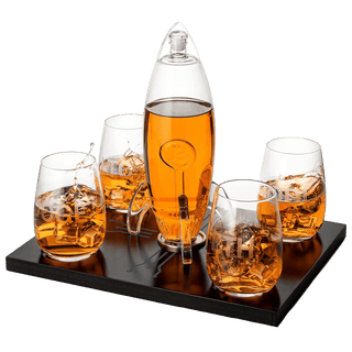 Crypto Lovers Gift Premium Barware Gift Elegant Drinkware Collection - Boutique Bella BellaDecanter Sets