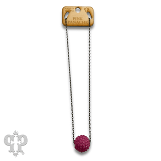 Crystal ball necklace - Boutique Bella BellaNecklaces