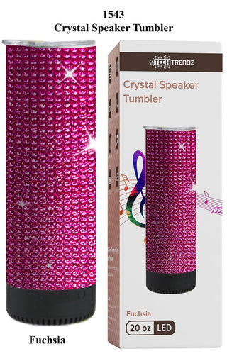 Crystal Speaker Tumbler - Boutique Bella BellaTumbler
