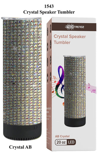 Crystal Speaker Tumbler - Boutique Bella BellaTumbler