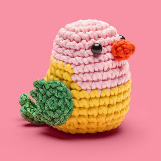 Cupid the Lovebird Crochet Kit - Boutique Bella BellaCraft Kit