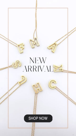 Cut Out Initial - Boutique Bella Bella
