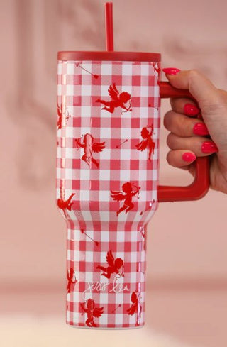 Cuter Than Cupid 40oz Tumbler - Boutique Bella BellaValentines Tumbler