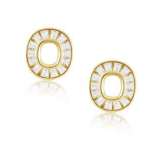 CZ Eternity Studs - Boutique Bella BellaEarring