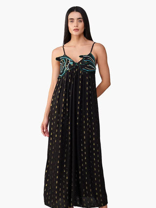 Midnight Ariel Flared Maxi