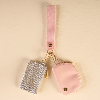 Rosé All Day Dynamic Duo Pouch Luxe Wristlet