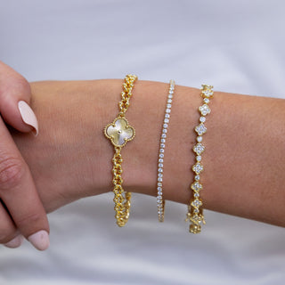 Dainty Gracie Tennis Bracelet - Boutique Bella BellaBracelet
