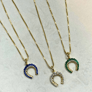 Dallas Horseshoe Necklace - Boutique Bella Bella