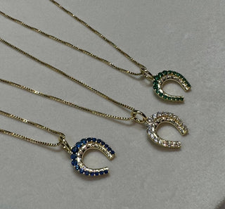Dallas Horseshoe Necklace - Boutique Bella Bella