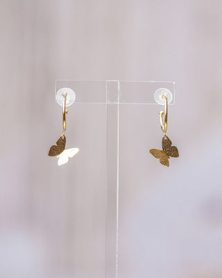 Dangling Butterfly Earrings - Boutique Bella BellaEARRINGS