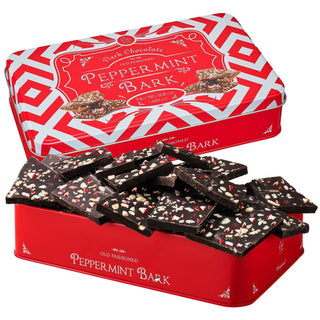 Dark Chocolate Premium Peppermint Bark 450g Holiday Bark Assorted Squares Christmas Candy Sweets Gif - Boutique Bella Bella