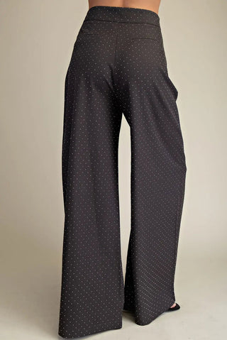 Daydreamin' With Me Bottoms - Charcoal - Boutique Bella Bellabottoms