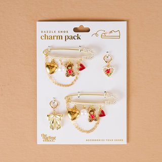 Dazzle Shoe Charm Pack Beary In Love - Boutique Bella BellaShoe Charms