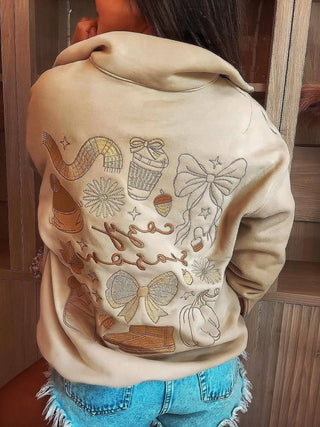 Cozy Keepsakes™ LayerPop™ Extended Cuffs Quarter Zip