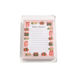 Dear Santa Notepad & Caddy Set - Boutique Bella BellaChristmas Stationery