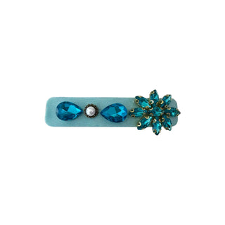 Deb Barrette Hair Clip - Aqua - Boutique Bella BellaHair Clip