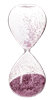 Decorative Glitter Glass Timer - Boutique Bella Belladecorations
