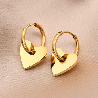 Dee Heart Earring - Boutique Bella Bella