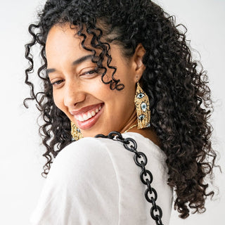 Delilah eye earrings - Boutique Bella BellaEarrings