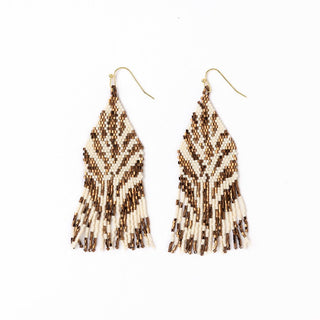 Delilah zebra earrings - Boutique Bella BellaEarrings