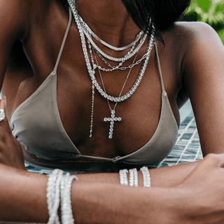 Demetra Tennis Necklace - Boutique Bella BellaNecklace