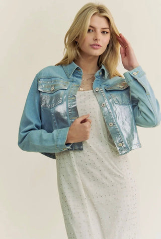 Denim Glow - Boutique Bella Belladenim jacket