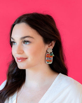 Derby Bourbon Earrings - Boutique Bella BellaEarrings