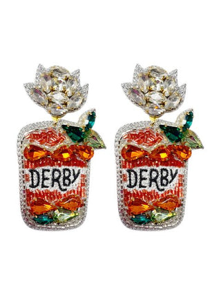 Derby Bourbon Earrings - Boutique Bella BellaEarrings