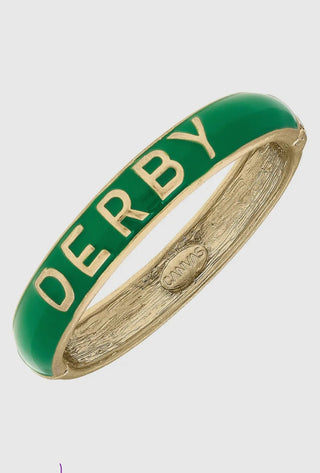 Derby Enamel Hinge Bangle - Boutique Bella Bellabracelet