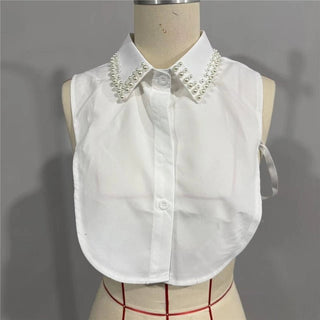 Detachable Shirt Collar - Boutique Bella BellaBling Fabric Collar