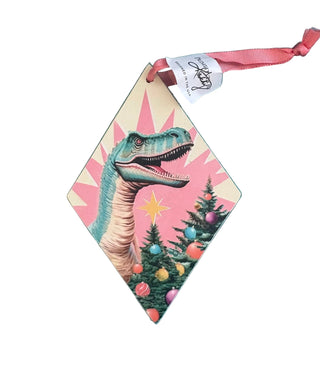 Diamond Dino Ornaments - Boutique Bella BellaOrnament