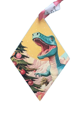 Diamond Dino Ornaments - Boutique Bella BellaOrnament