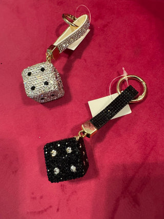 Dice Keychain - Boutique Bella Bellakeychain