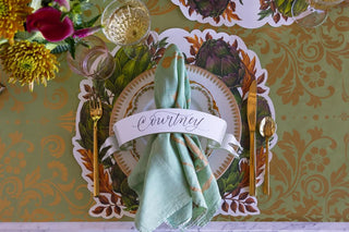 Die-cut Artichoke Wreath Placemat - Boutique Bella BellaPlacemats