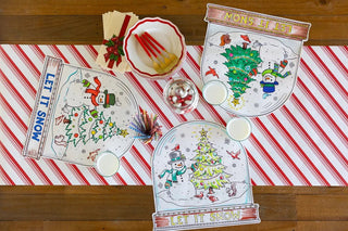 Die-cut Snow Globe Coloring Placemat - Boutique Bella BellaPlacemats