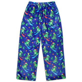 Dino Plush Pants - Boutique Bella BellaPajama Pants