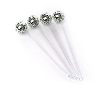 Disco Drink Stirrers-4 Pack - Boutique Bella Belladrinkware
