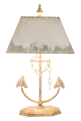 Distressed Anchor Lamp - Boutique Bella BellaLamp