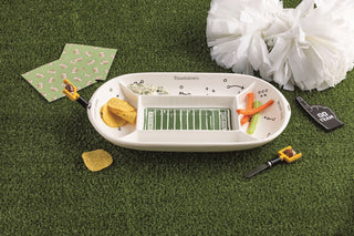Divided Football Field Platter Set - Boutique Bella BellaServing Plate