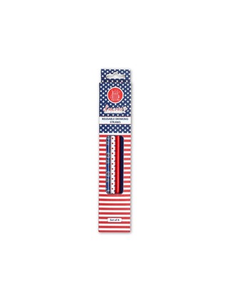 d'Marie 9" Americana Straws - Boutique Bella BellaStraws