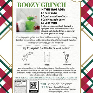 d'Marie Boozy Grinch Cocktail Mix - Boutique Bella BellaMixer