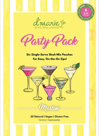 d'marie Martini Party Pack - Boutique Bella Belladrink mix