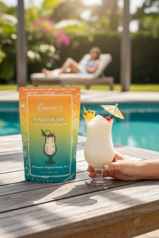 d'Marie Piña Colada Cocktail - Ready - To - Freeze Cocktail - Boutique Bella Belladrink mix