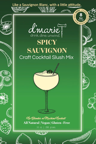 d'Marie Spicy Sauvignon - Ready - To - Freeze Cocktail - Boutique Bella Belladrink mix