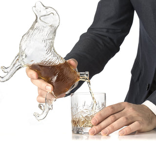 Dog Shaped Whiskey Decanter Premium Barware Gift Elegant Drinkware Collection