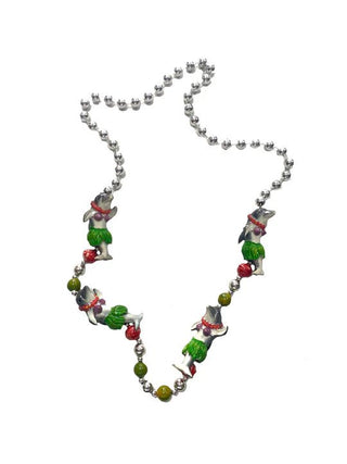 Dolphin Hula Medallions on Specialty Bead - Boutique Bella BellaMardi gras beads