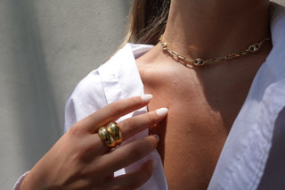 Double Dome Ring - Boutique Bella BellaRings