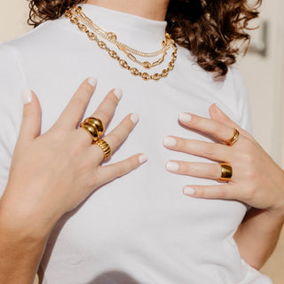Double Dome Ring - Boutique Bella BellaRings